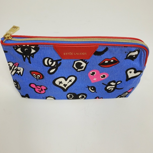 NWOT Estēe Lauder x Quentin Jones Cosmetic Bag - Picture 3 of 8